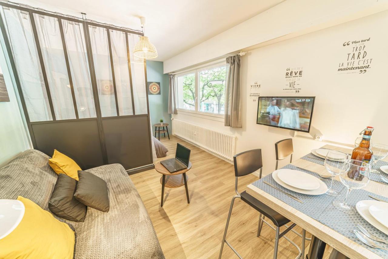 Cosy Studio 108 - Chambery Centre - Stationnement - Gare ภายนอก รูปภาพ