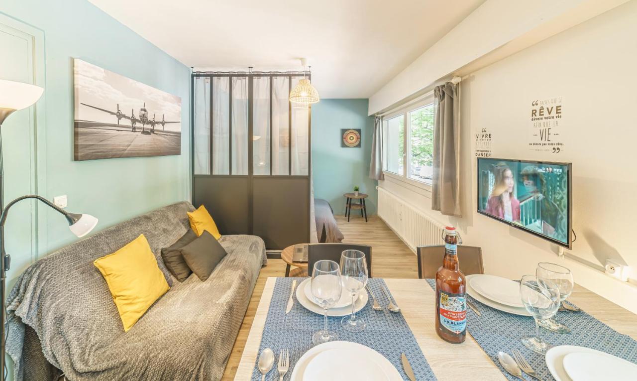 Cosy Studio 108 - Chambery Centre - Stationnement - Gare ภายนอก รูปภาพ